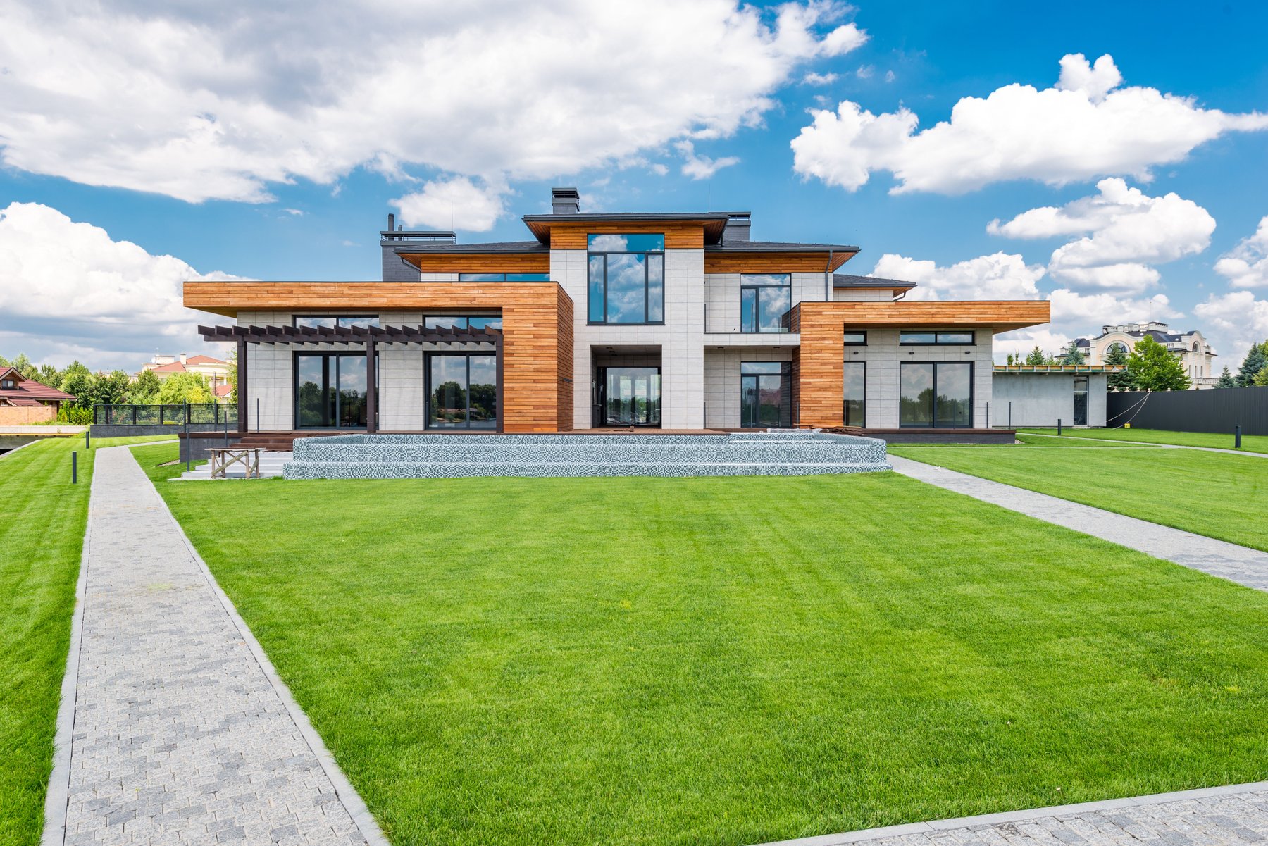 Residential windows and doors with daylight